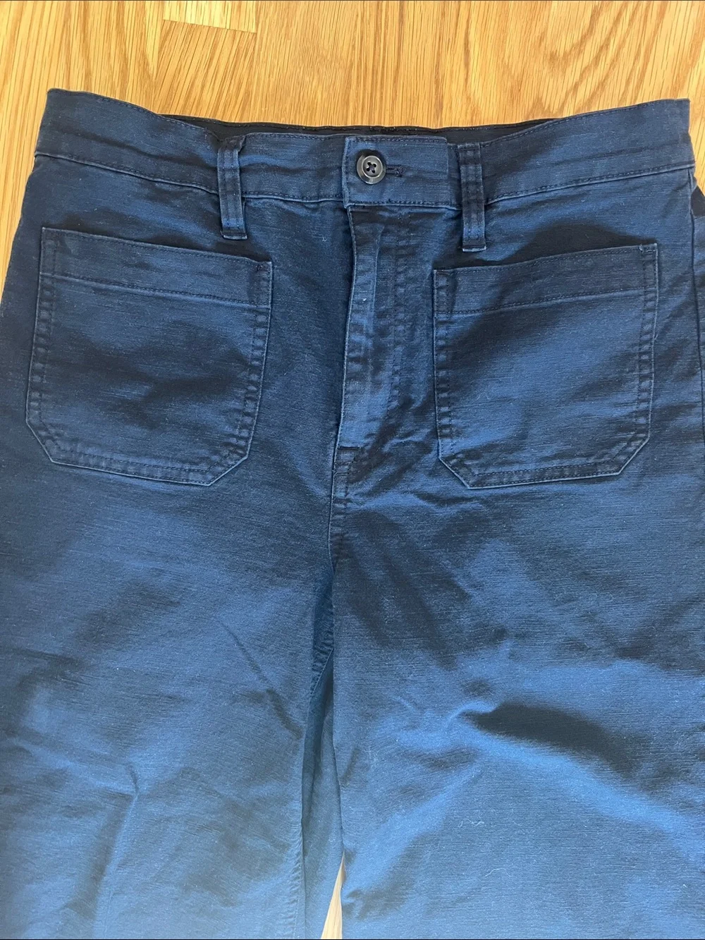 Point Sur for Crew Wide Leg Women’s Trousers - Navy Blue, Size 29